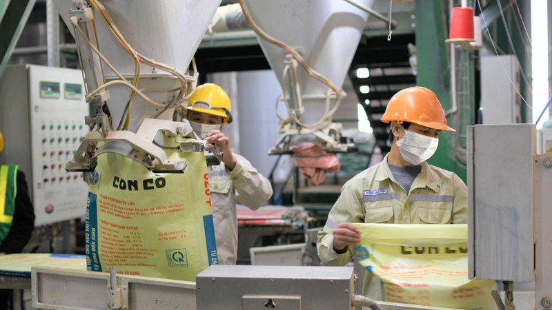 Dây chuyền sản xuất thức ăn chăn nuôi của MNS Feed (Nguồn: Masan MeatLife)