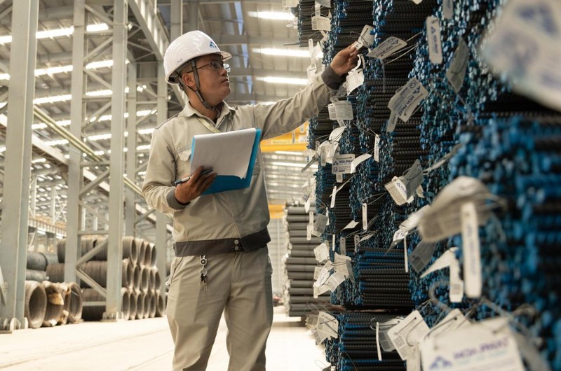 Hòa Phát bán hơn 4,5 triệu tấn thép sau 7 tháng đầu năm 2022