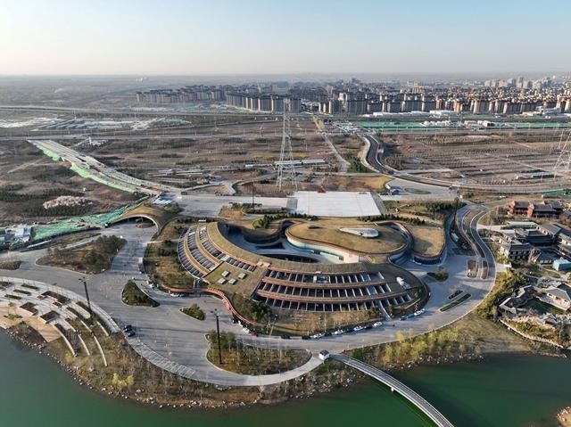 Không gian xanh ngày càng được ưu tiên trong công tác phát triển đô thị tại Trung Quốc. Ảnh: Getty.