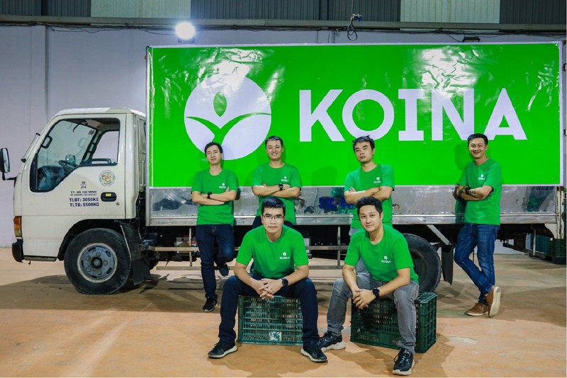 Các thành viên sáng lập startup Koina