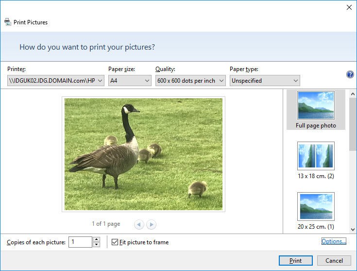 Mách bạn cách in ảnh phủ hoàn toàn tờ giấy A4 ảnh 3