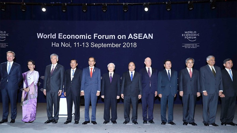 Các đại biểu tham dự WEF 2018. Ảnh: chinhphu.vn