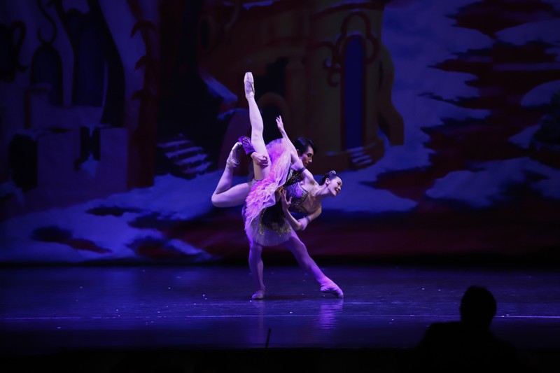 Nghệ sĩ ballet Trần Hoàng Yến trong vở "Kẹp hạt dẻ" vừa công diễn ba đêm: 7,8,9/12 tại Nhà hát TP.HCM Nghệ sĩ ballet Trần Hoàng Yến trong vở "Kẹp hạt dẻ" vừa công diễn ba đêm: 7,8,9/12 tại Nhà hát TP.HCM