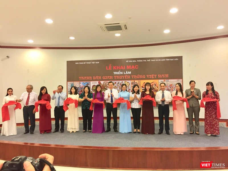 Khai mạc triển lãm tranh dân gian truyền thống Việt Nam chiều 21/1/2019