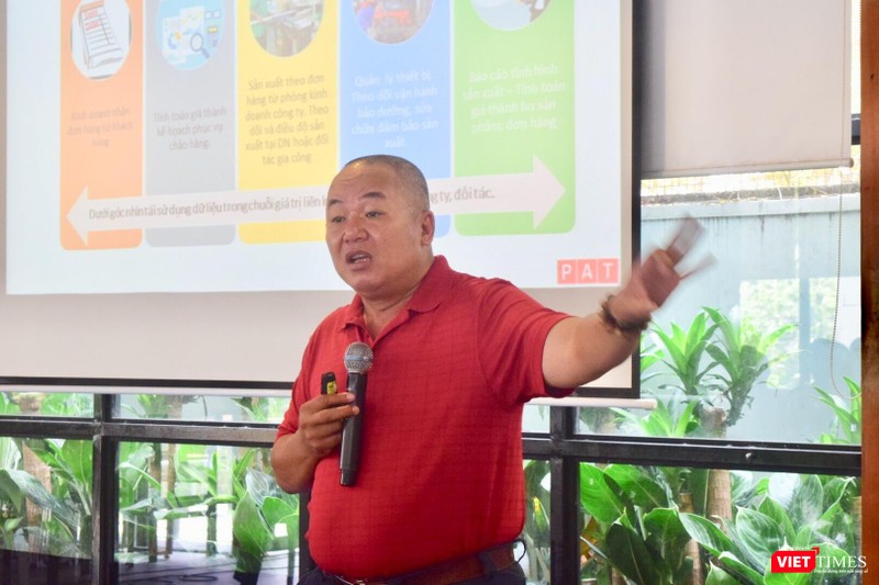 Ông Phí Anh Tuấn, Giám đốc Công ty TNHH Tư vấn CNTT PAT nhấn mạnh: "Chuyển đổi số hay là chết?"