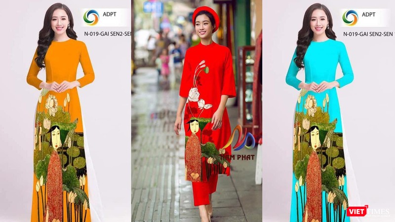 Năm họa sĩ bức xúc tố bị “đạo” tranh in lên áo dài