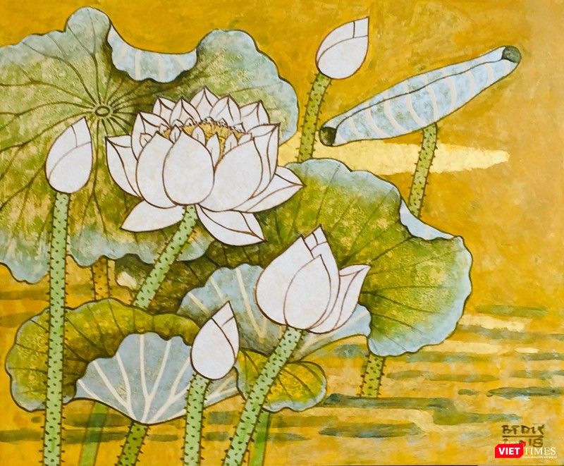 Tranh của họa sĩ Bùi Trọng Dư Tranh của họa sĩ Bùi Trọng Dư