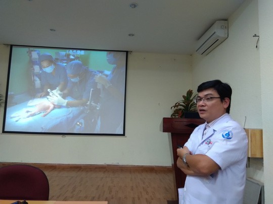 Bác sĩ Nguyễn Đức Tuấn, Trưởng Đơn vị Phẫu thuật Tim, Bệnh viện Nhi đồng 1 (TP HCM)