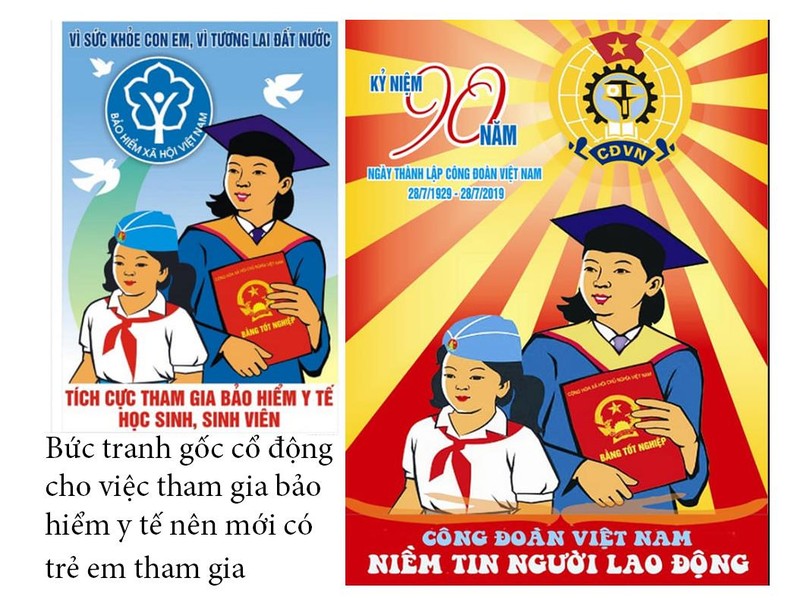 Bức tranh sao chép đã biến cả trẻ em thành "người lao động"?