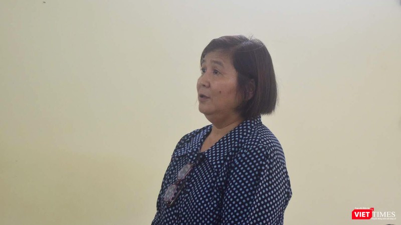 Bà Phan Thị Mỹ Hạnh trong phiên xử