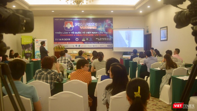 Pharmed & Healthcare Vietnam 2019 có quy mô lớn nhất từ trước đến nay với gần 600 đơn vị tham gia