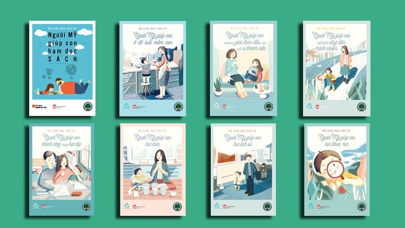 Bộ 8 cuốn sách được Bộ Giáo dục Hoa Kỳ gửi tặng cha mẹ Việt Bộ 8 cuốn sách được Bộ Giáo dục Hoa Kỳ gửi tặng cha mẹ Việt