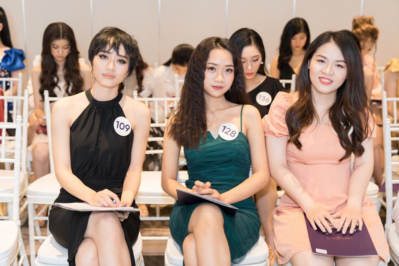 Thí sinh Hoa hậu Hoàn vũ Việt Nam 2019 