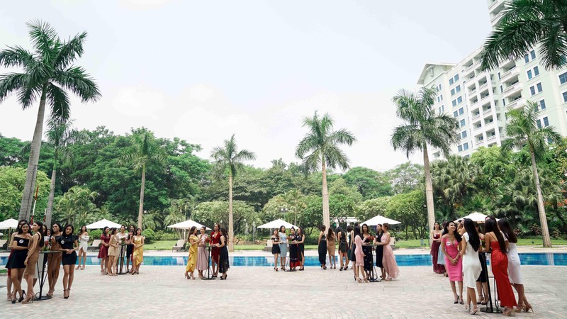 Thí sinh HHHV đổ về khách sạn Daewoo Hà Nội