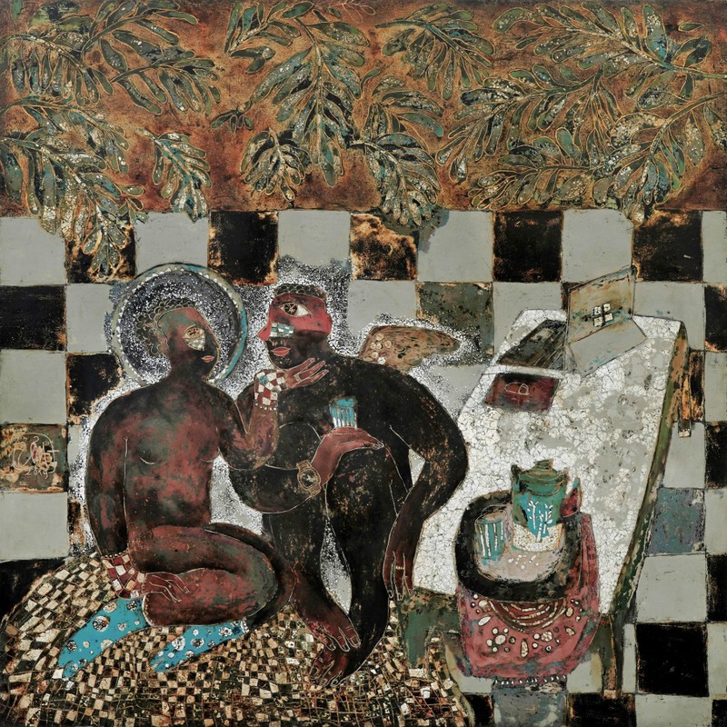 "Hạnh phúc xanh" của Đinh Văn Sơn "Hạnh phúc xanh" của Đinh Văn Sơn