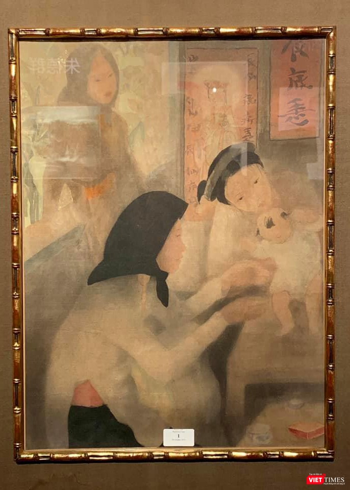 Tranh lụa của họa sĩ Pháp Alix Aymé Tranh lụa của họa sĩ Pháp Alix Aymé