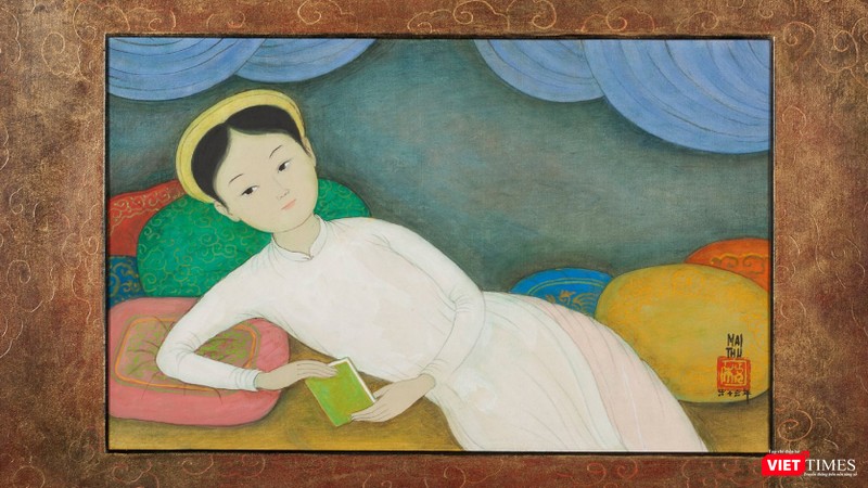 Bức “Thiếu nữ” Mai Trung Thứ bán ra với giá 117.000€ Bức “Thiếu nữ” Mai Trung Thứ bán ra với giá 117.000€