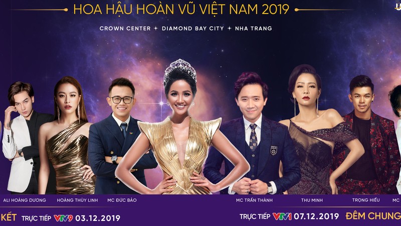 Hoa hậu H’Hen Niê, Trấn Thành dẫn chương trình Hoa hậu Hoàn vũ 2019