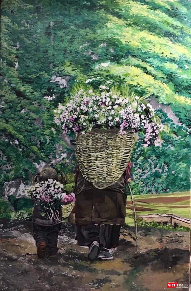 Con người vùng núi cao hòa lẫn vào vẻ đẹp thiên nhiên Con người vùng núi cao hòa lẫn vào vẻ đẹp thiên nhiên