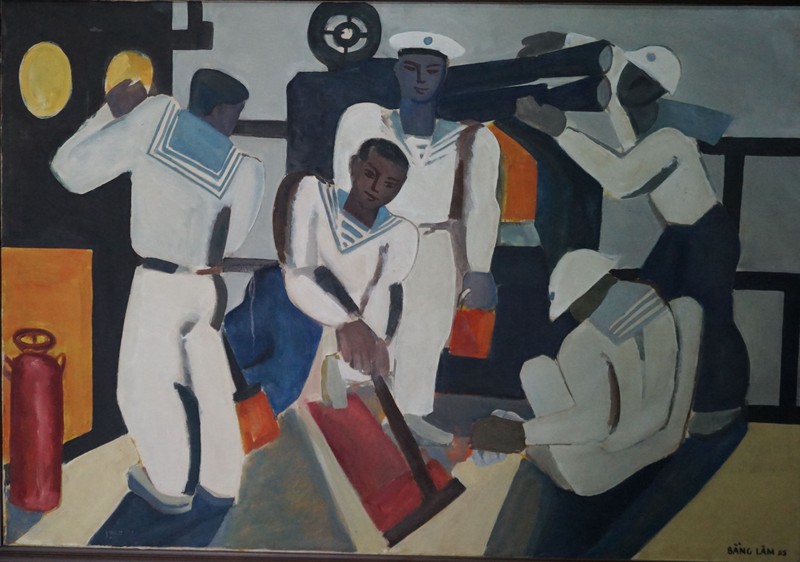 Bảo quản tàu, sáng tác năm 1985, Nguyễn Bằng Lâm