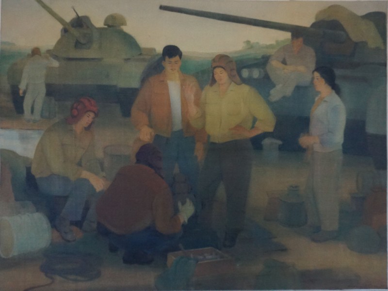 Đơn vị lái xe tăng, 1970, Dương Viên