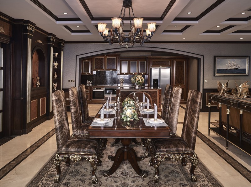 Phòng khách của căn hộ vừa bán gần 57 tỷ đồng Phòng khách sang trọng