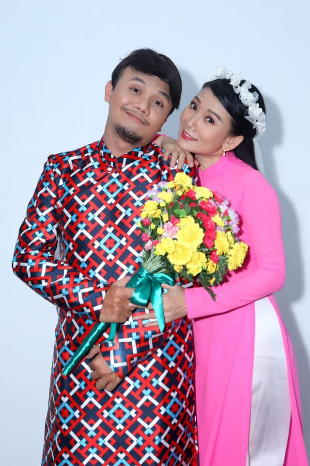 NSƯT Mỹ Uyên trong vở kịch Tết 