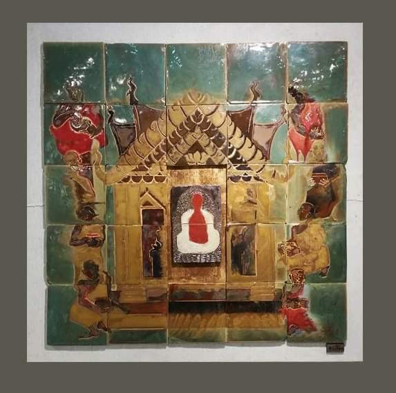 Tác phẩm Gốm của họa sĩ Nguyễn Quang Hoàng Tác phẩm Gốm của họa sĩ Nguyễn Quang Hoàng