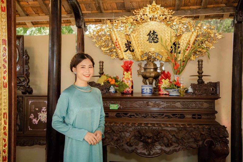 Không gian Tết truyền thống được dựng lên tại Lễ hội 