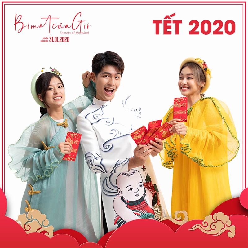 khả Ngân, Quốc Anh, Hoàng Yến Chibi, ba diễn viên chính 