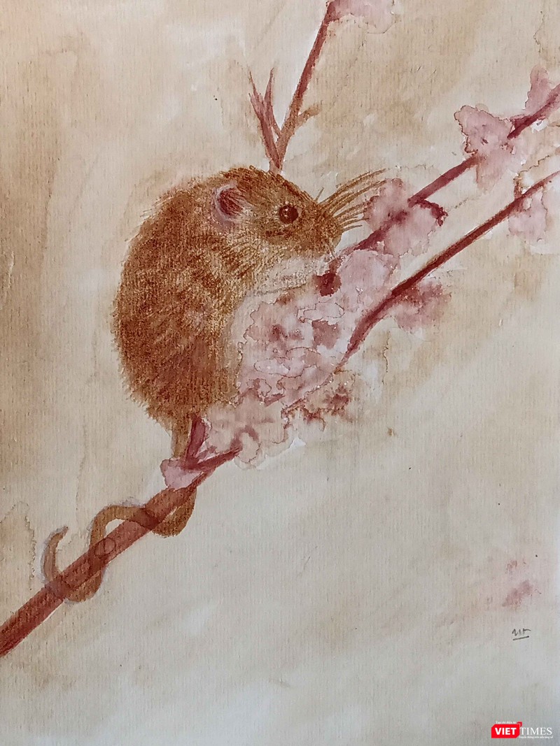 Những chú chuột đón Tết Canh Tý thật rực rỡ với màu thiên nhiên 