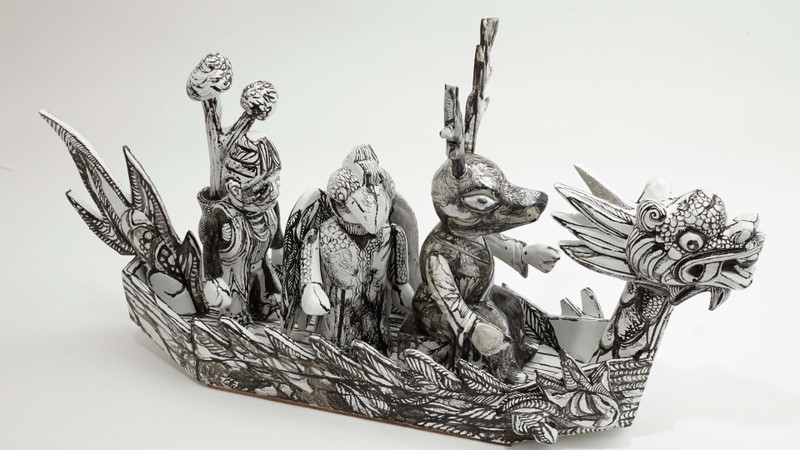 Họa sĩ Pháp triển lãm “Giao điểm thảm họa” trong tuần cao trào dịch viêm phổi Vũ Hán 