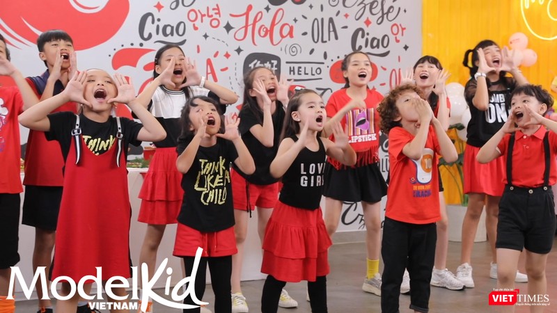 Thí sinh Model Kid Vietnam thể hiện đam mê siêu đáng yêu (Ảnh: MKVN) 