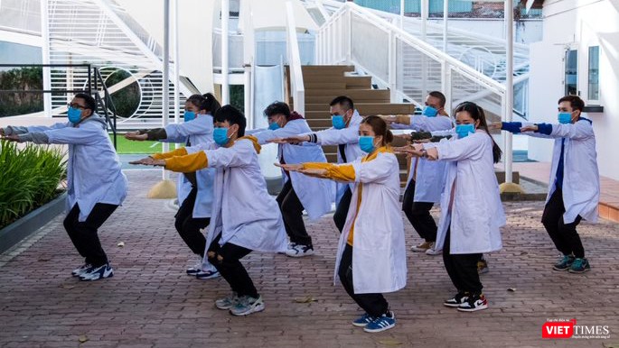 "Vũ điệu đeo khẩu trang" và "Vũ điệu rửa tay" truyền đi những thông điệp ý nghĩa