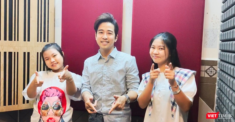 Bé Minh Ngọc, ca sĩ Triệu Lộc, bé Như Ngọc