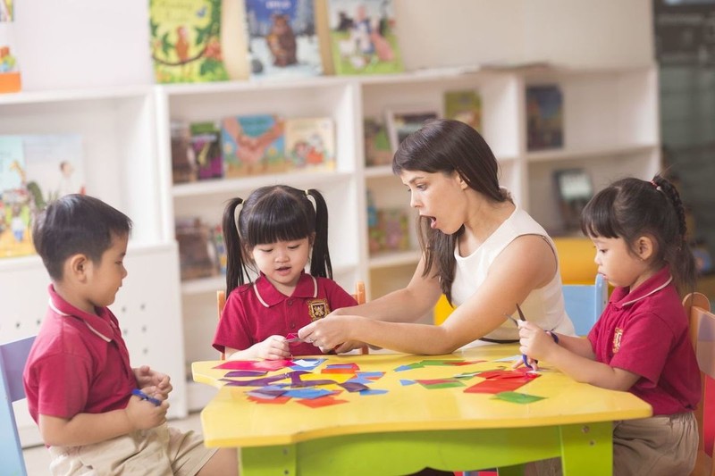 Môi trường học online càng trở nên ít ý nghĩa hơn đối với hệ mầm non vì trẻ còn quá nhỏ (Ảnh: VAS) 