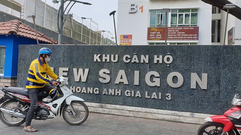 Chung cư New Sài Gòn (Ảnh: N.T) 