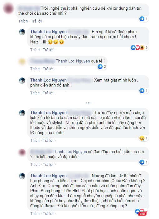 Comment của độc giả về lỗi sai to đùng trong phim 