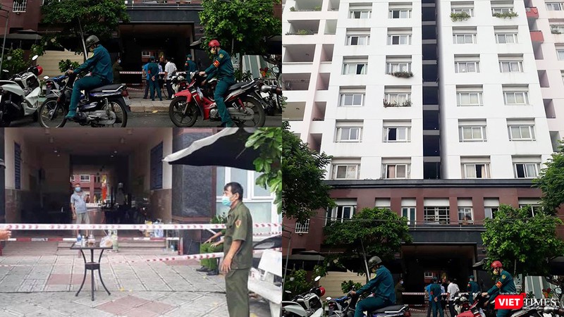 TPHCM: Phong tỏa block 2B, chung cư Thái An 2 vì có người về từ Đà Nẵng nghi nhiễm COVID-19