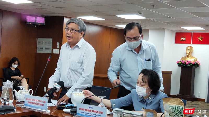 BS Hảo BV Bệnh Nhiệt đới TP.HCM (Ảnh: Hòa Bình) 