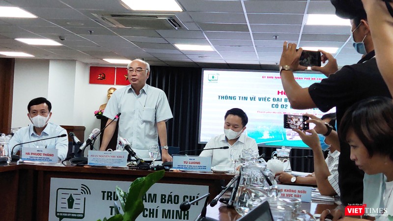 Ông Phan Nguyễn Như Khuê, Trưởng ban Tuyên giáo Thành ủy TP.HCM (Ảnh: Hòa Bình) 