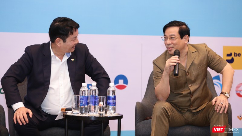 Ông Trương Gia Bình và ông Lương Ngọc Khuê (Ảnh: TB)