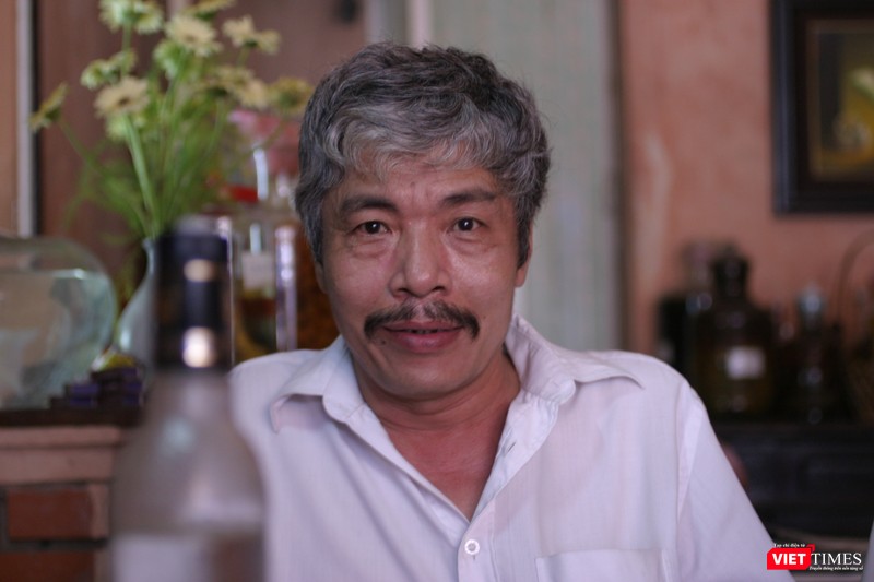 Nhà văn Bảo Ninh từ chối không sử dụng mạng xã hội (Ảnh: Nguyễn Đình Toán)