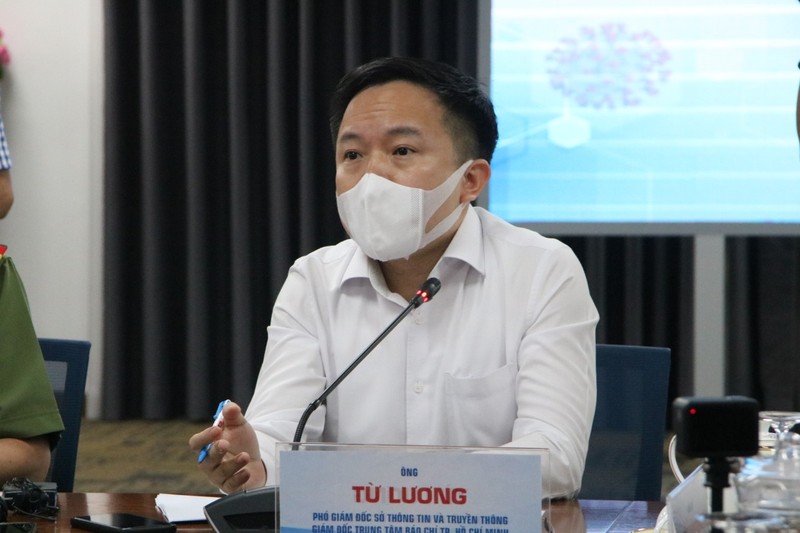 Ông Từ Lương, Giám đốc Trung tâm Báo chí TP.HCM (Ảnh: Hải Linh)