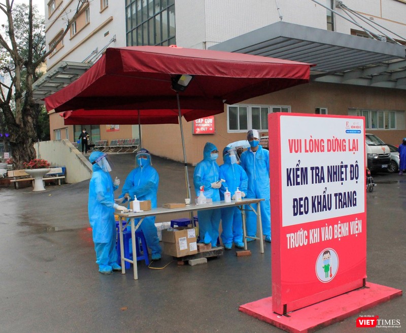 Bệnh viện E tiến hành các biện pháp phòng, chống COVID-19