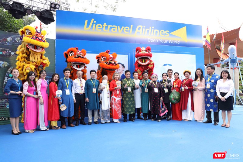 Vietravel Airline tại Lễ hội Tết Việt