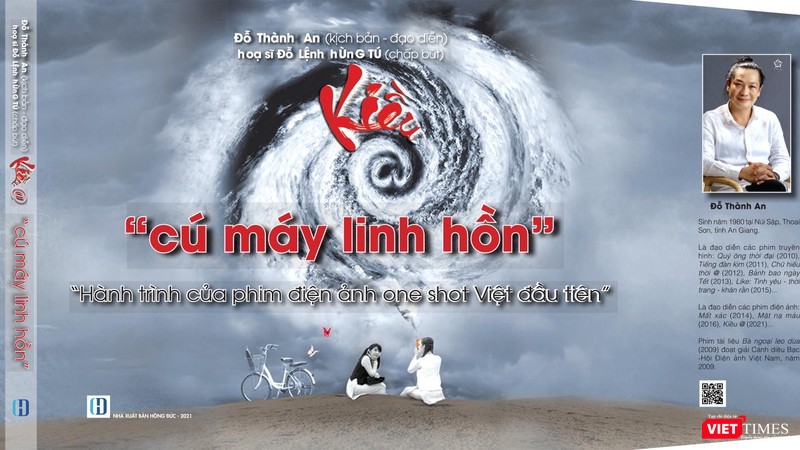 Bìa cuốn sách Kiều@ của đạo diễn Đỗ Thành An