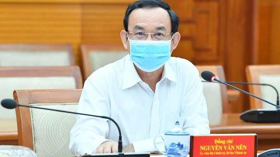 Ủy viên Bộ Chính trị, Bí thư Thành ủy TPHCM Nguyễn Văn Nên (Ảnh: Việt Dũng)