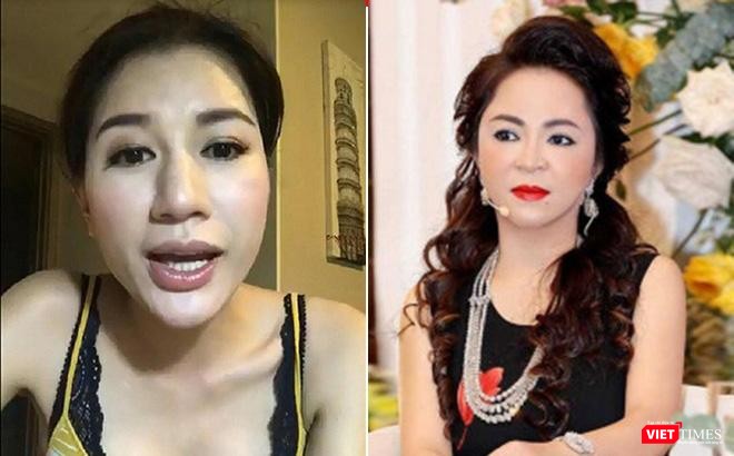 Đại diện cho giới nghệ sĩ, cựu người mẫu Trang Trần lên tiếng đáp trả bà Phương Hằng - Ảnh: FBNV Đại diện cho giới nghệ sĩ, cựu người mẫu Trang Trần lên tiếng đáp trả bà Phương Hằng - Ảnh: FBNV