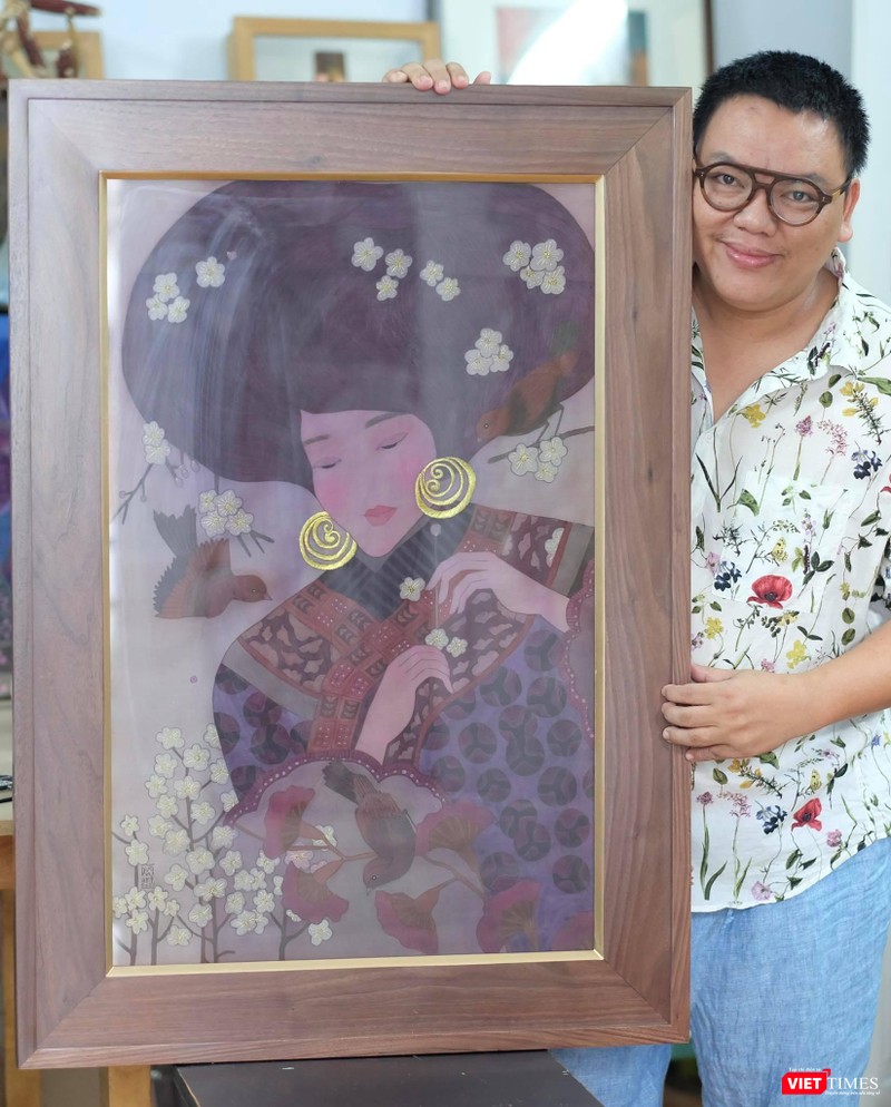 Trải qua bao cực khổ, Hà Hùng Dũng cũng có được bộ sưu tập tranh lụa Trải qua bao cực khổ, Hà Hùng Dũng cũng có được bộ sưu tập tranh lụa